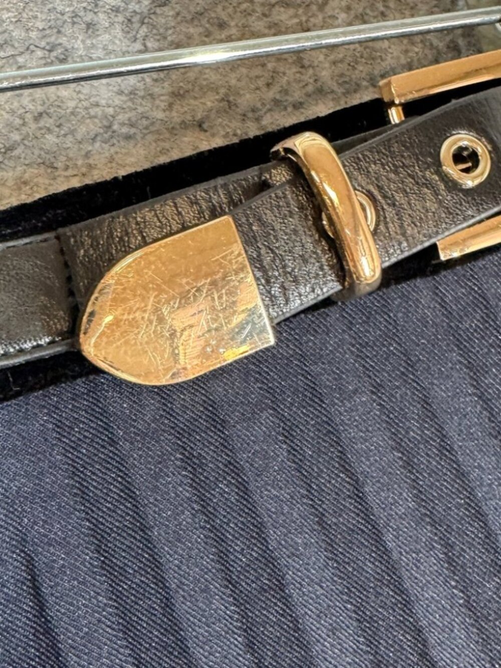 Sandro Pleated Two-Tone Maxi Skirt Size 3 Velvet Trim Quiet Luxury Belted Chic - Picture 7 of 14